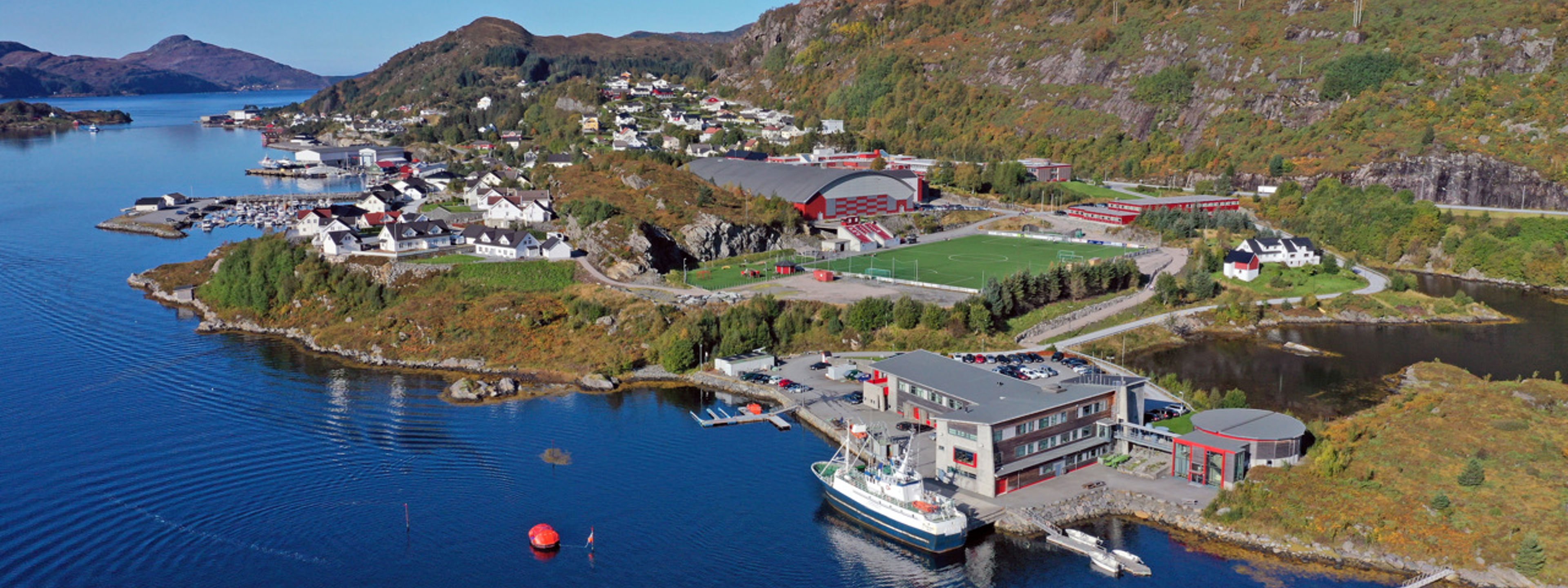 Området til Måløy vidaregåande skule